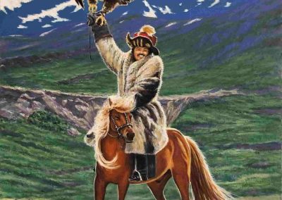 Mongolian and Eagle Hunter